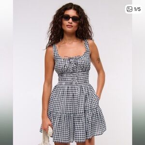 Abercrombie Gingham Mini Dress